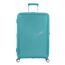 American Tourister Soundbox Spinner 77 Expandable turquoise tonic