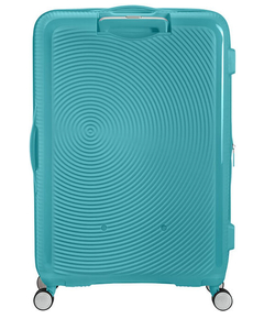 American Tourister Soundbox Spinner 77 Expandable turquoise tonic