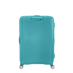 American Tourister Soundbox Spinner 77 Expandable turquoise tonic