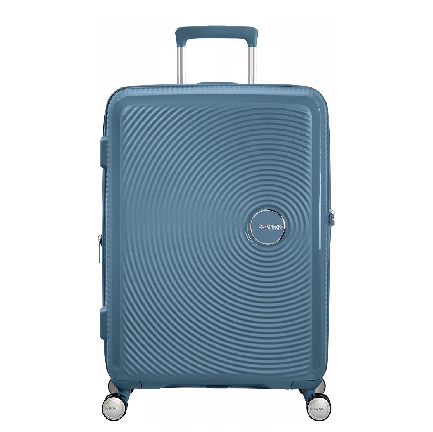American Tourister trolley Soundbox 77 cm grijsblauw