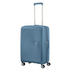 American Tourister Soundbox Spinner 77 Expandable stone blue