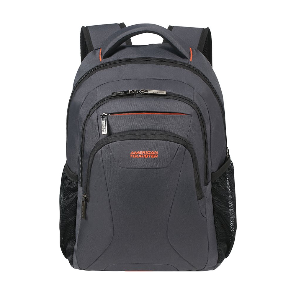 American Tourister At Work Laptop Backpack 13.3"-14.1" grey/orange