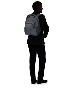 American Tourister At Work Laptop Backpack 13.3"-14.1" grey/orange