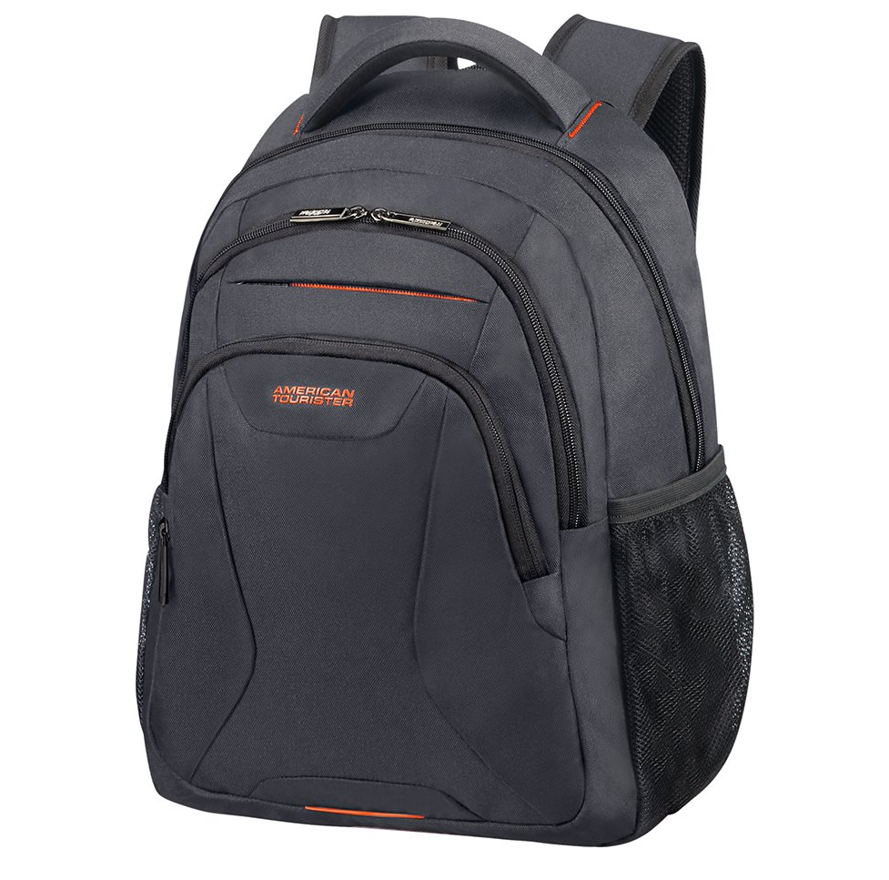 American Tourister At Work Laptop Backpack 13.3"-14.1" grey/orange