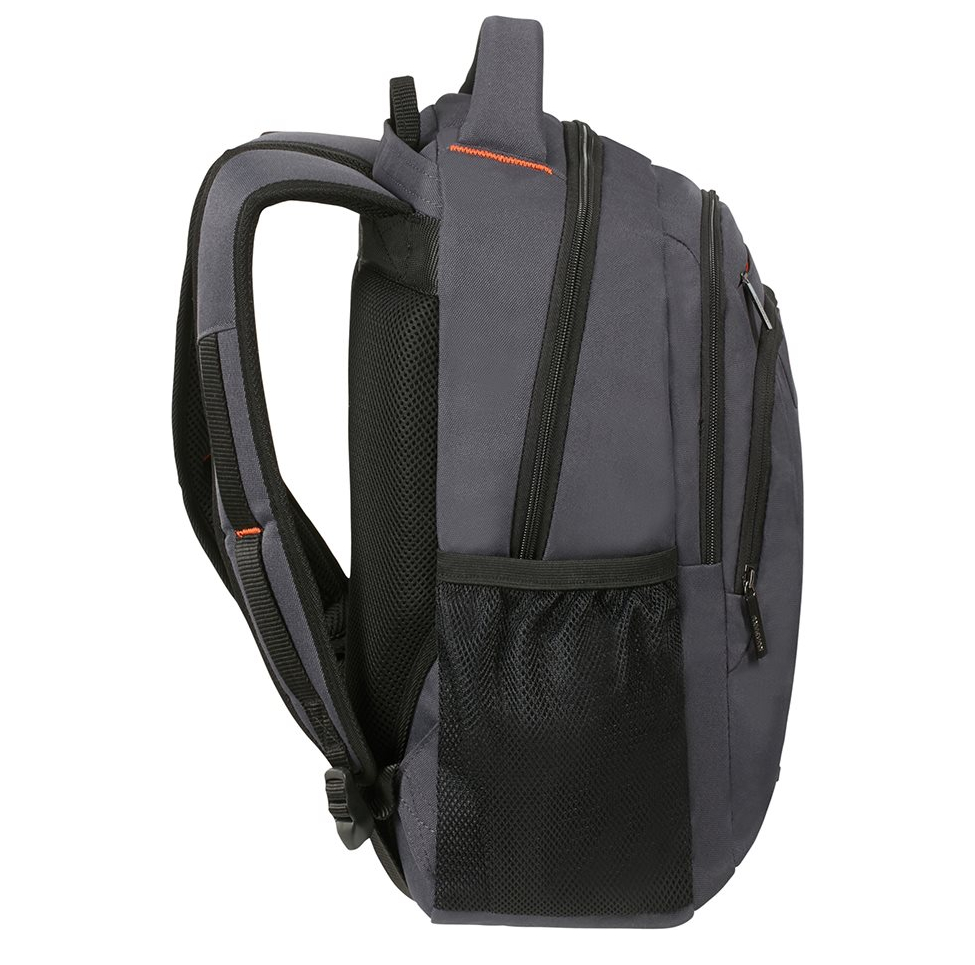 American Tourister At Work Laptop Backpack 13.3"-14.1" grey/orange