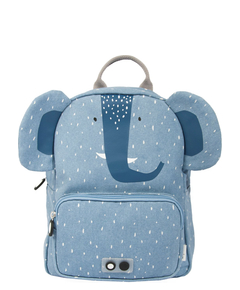 Trixie Mrs. Elephant Backpack light blue