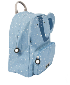 Trixie Mrs. Elephant Backpack light blue