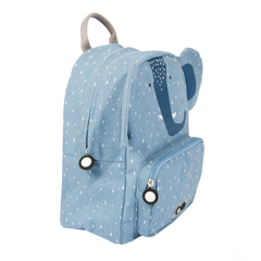 Trixie Mrs. Elephant Backpack light blue