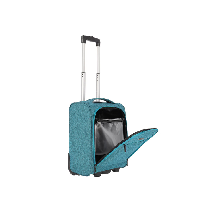 Travelite Cabin 2 Wiel Underseater 43cm petrol