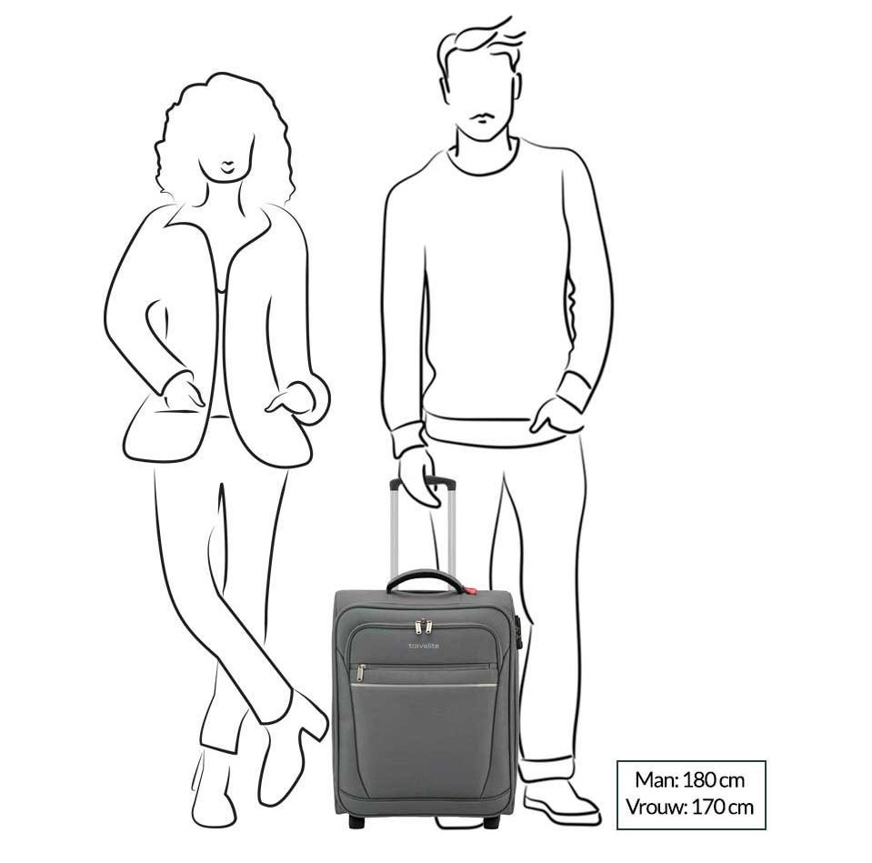 Travelite Cabin 2 Wiel Boardtrolley navy