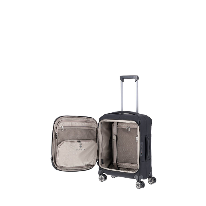 Travelite Priima 4w Trolley S Exp. black