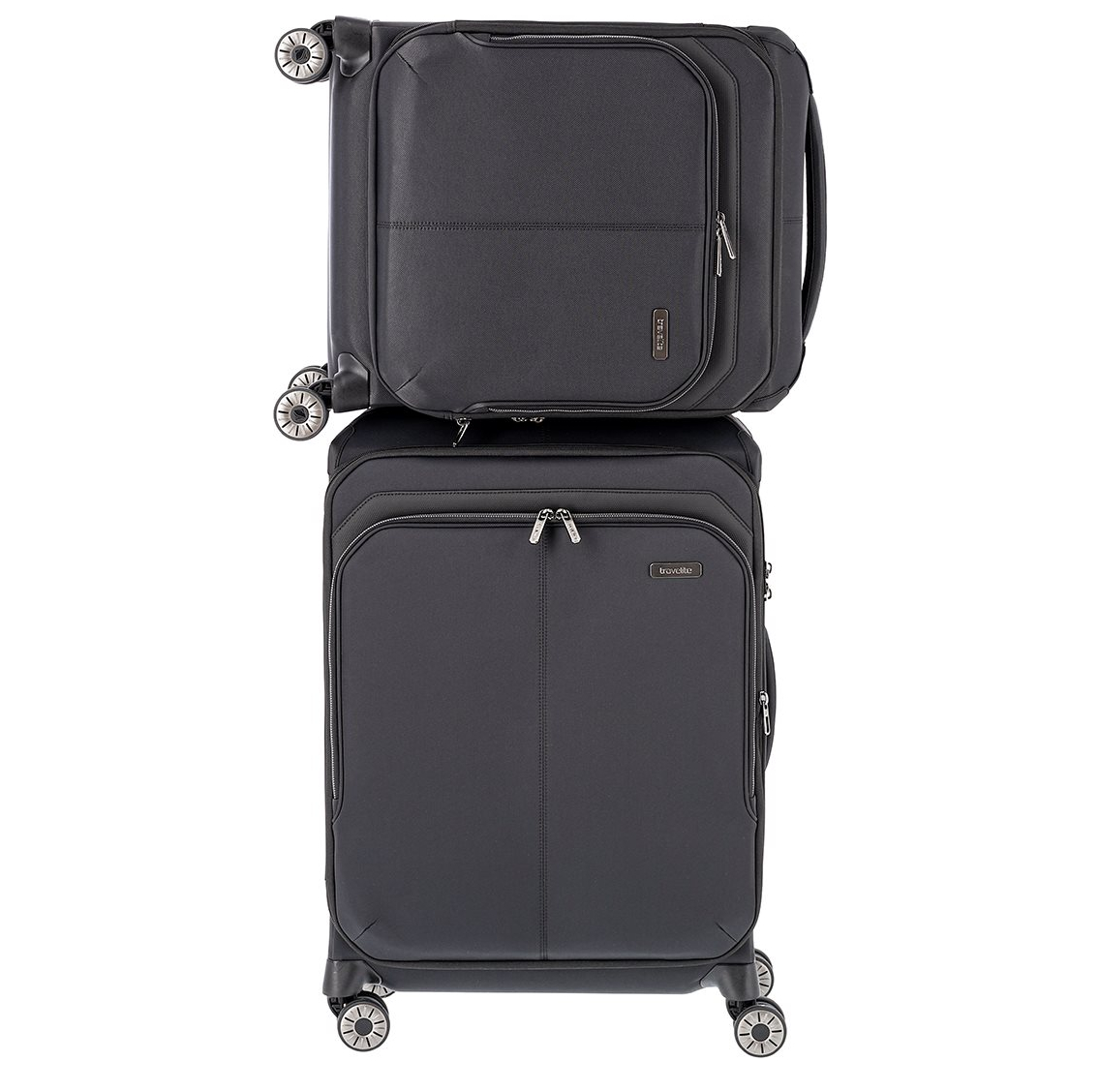 Travelite Priima 4w Trolley S Exp. black