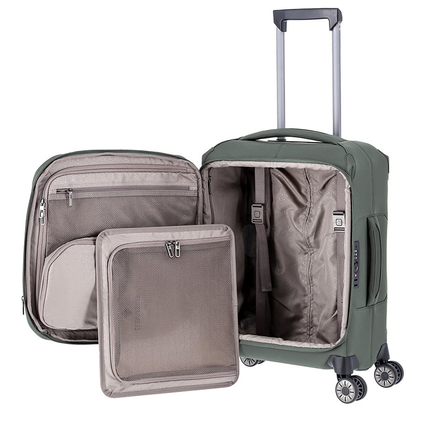 Travelite Priima 4w Trolley S Exp. olive