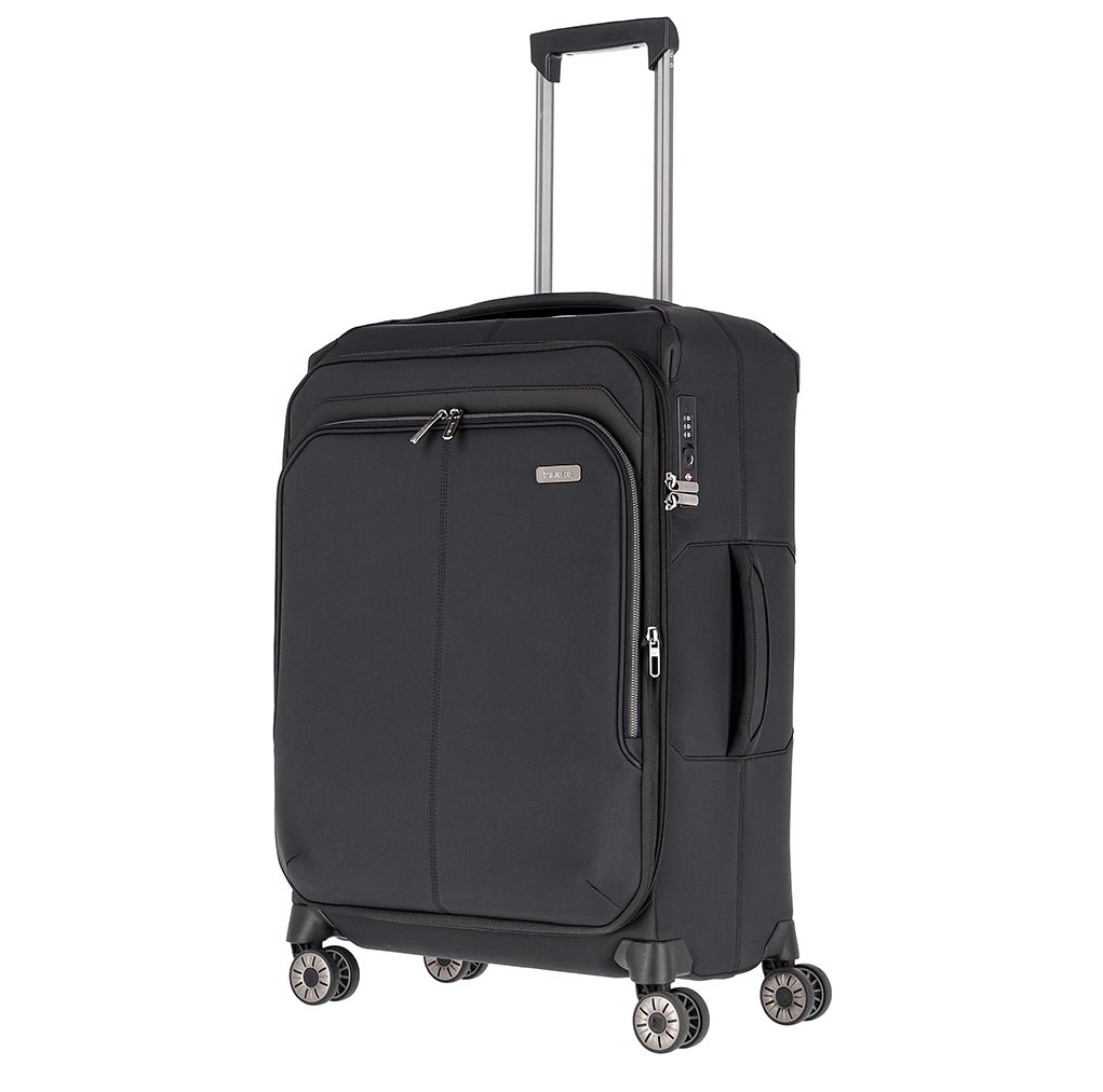 Travelite Priima 4w Trolley M Exp. black
