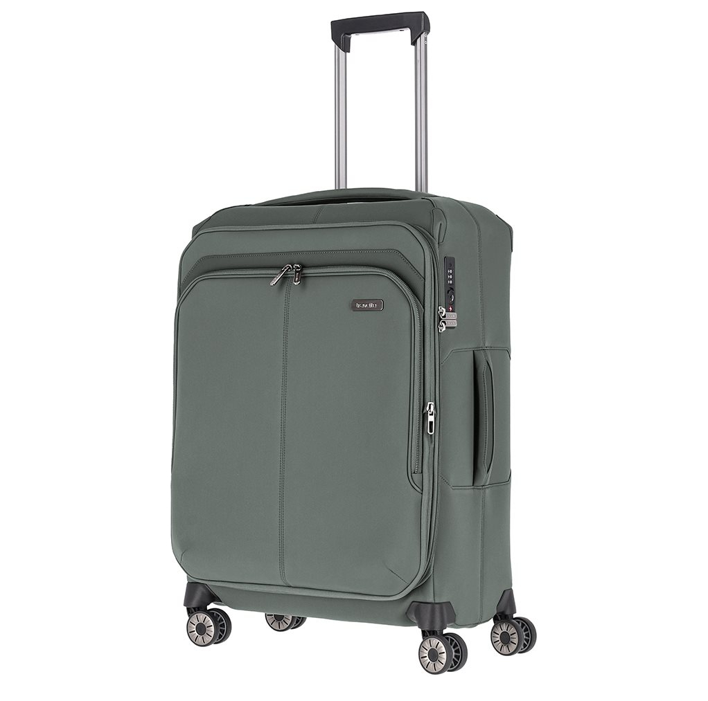 Travelite Priima 4w Trolley M Exp. olive