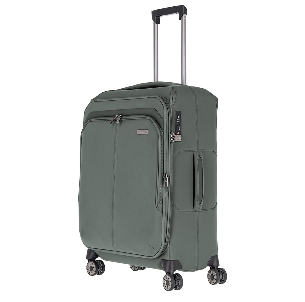 Travelite Priima 4w Trolley M Exp. olive