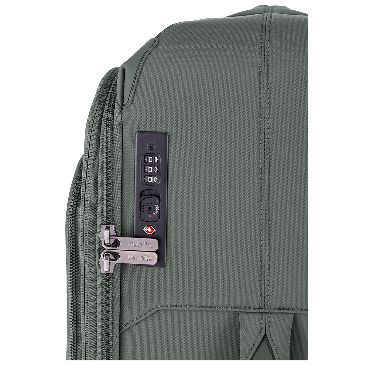 Travelite Priima 4w Trolley M Exp. olive