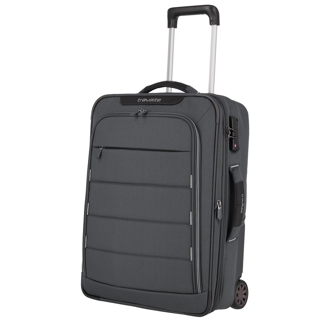 Travelite Skaii 2 Wheel Hybrid Trolley S Expandable anthracite