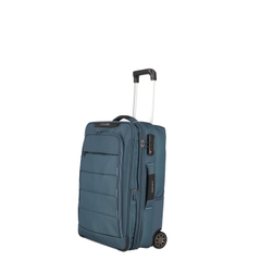 Travelite Skaii 2 Wheel Hybrid Trolley S Expandable blue