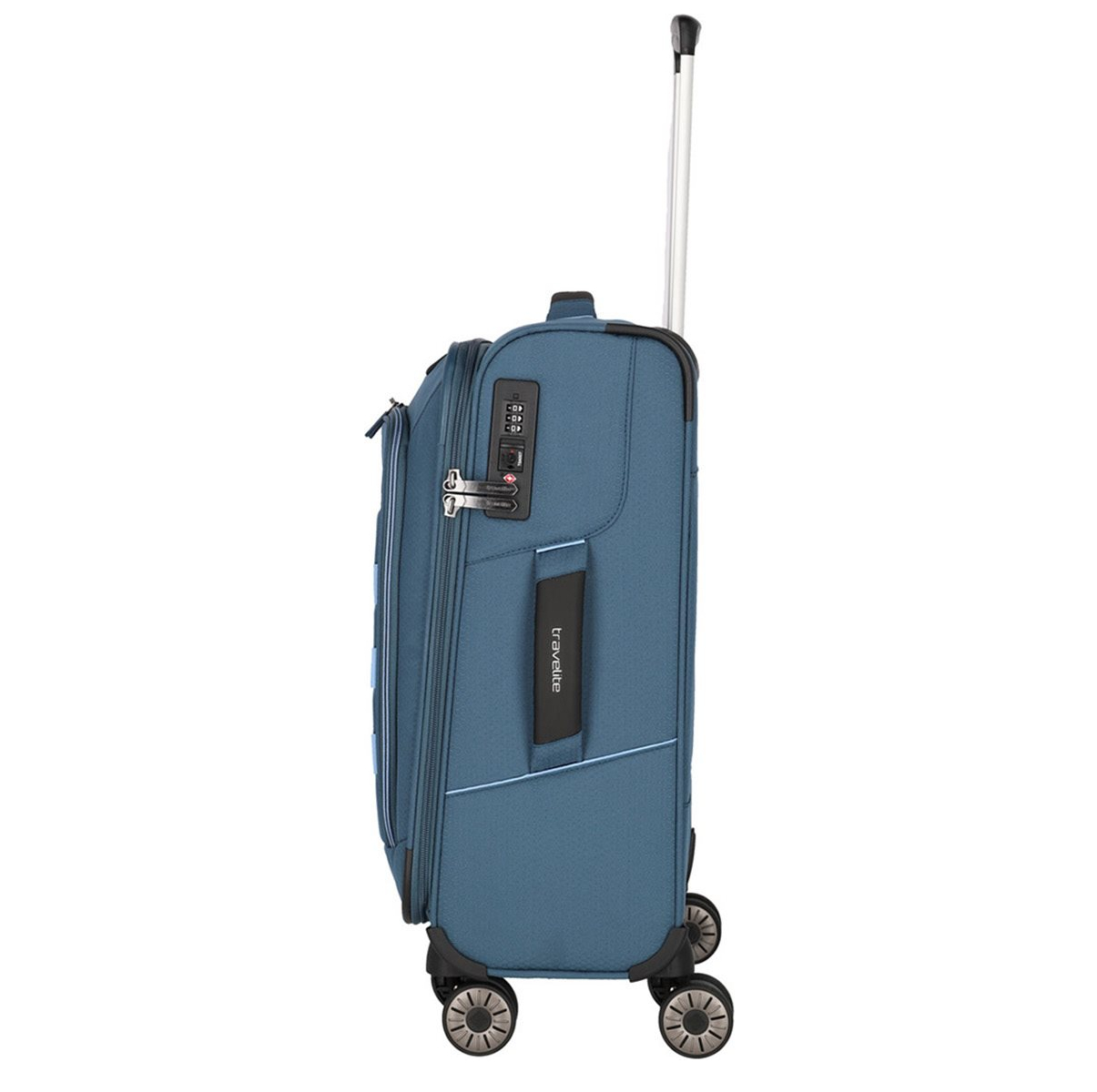Travelite Skaii 4 Wheel Trolley S blue