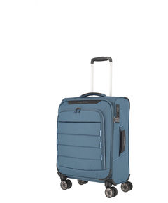 Travelite Skaii 4 Wheel Trolley S blue