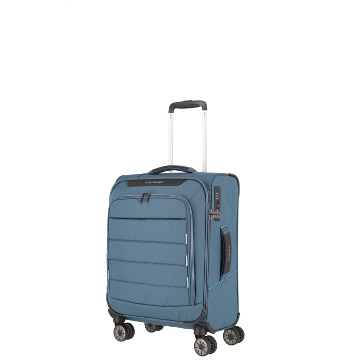 Travelite Skaii 4 Wheel Trolley S blue