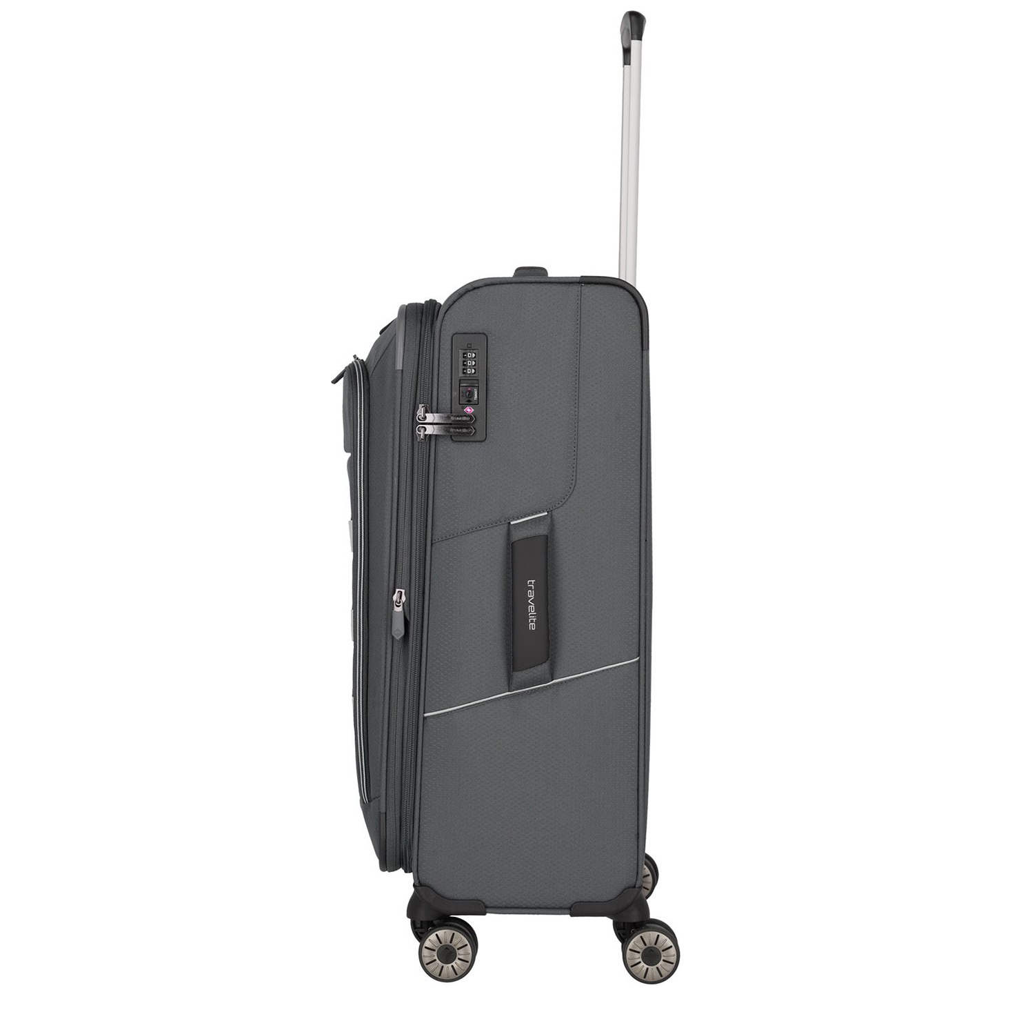 Travelite Skaii 4 Wheel Trolley M Expandable anthracite