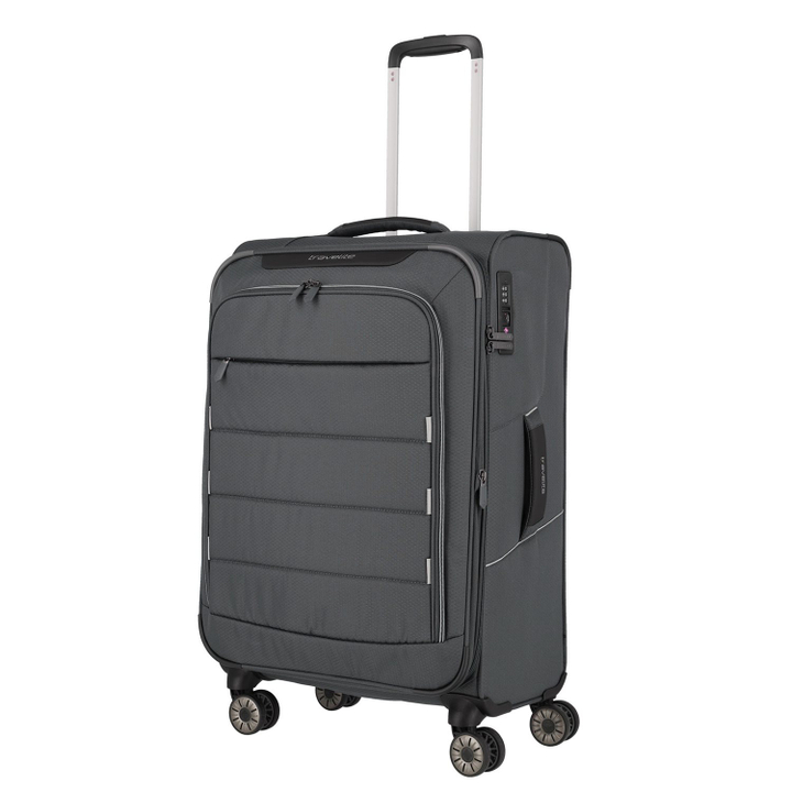 Travelite Skaii 4 Wheel Trolley M Expandable anthracite