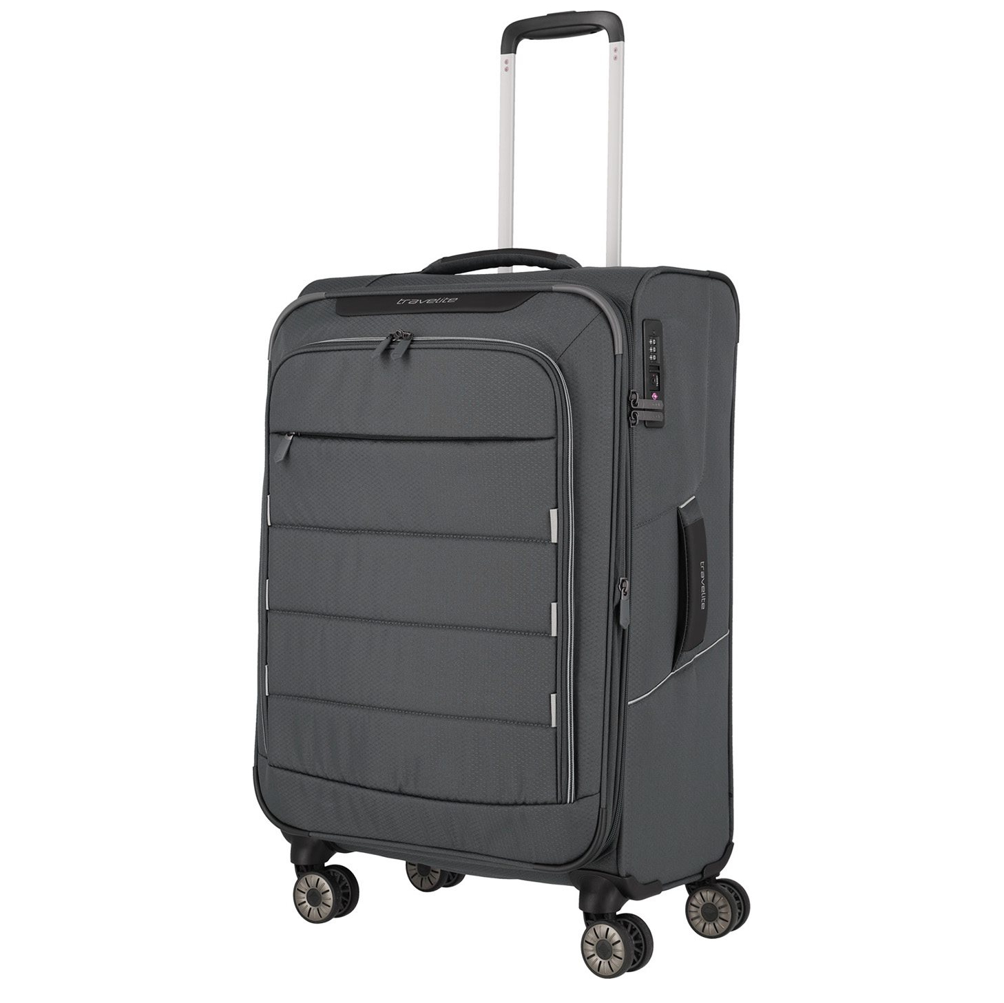 Travelite Skaii 4 Wheel Trolley M Expandable anthracite