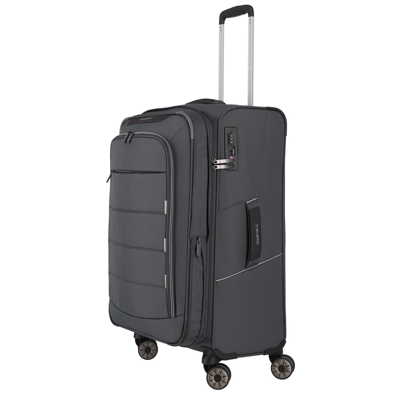 Travelite Skaii 4 Wheel Trolley M Expandable anthracite