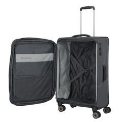 Travelite Skaii 4 Wheel Trolley M Expandable anthracite