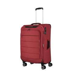 Travelite Skaii 4 Wheel Trolley M Expandable red