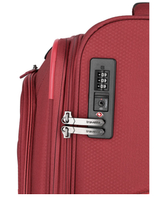 Travelite Skaii 4 Wheel Trolley M Expandable red