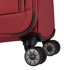 Travelite Skaii 4 Wheel Trolley M Expandable red