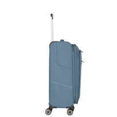 Travelite Skaii 4 Wheel Trolley M Expandable blue