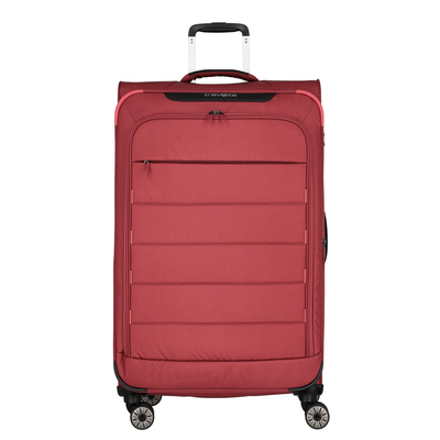 Travelite Skaii 4 Wheel Trolley L Expandable red