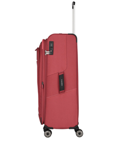 Travelite Skaii 4 Wheel Trolley L Expandable red