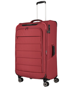 Travelite Skaii 4 Wheel Trolley L Expandable red