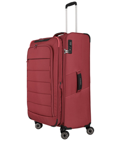 Travelite Skaii 4 Wheel Trolley L Expandable red