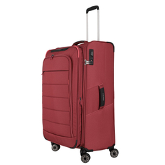 Travelite Skaii 4 Wheel Trolley L Expandable red