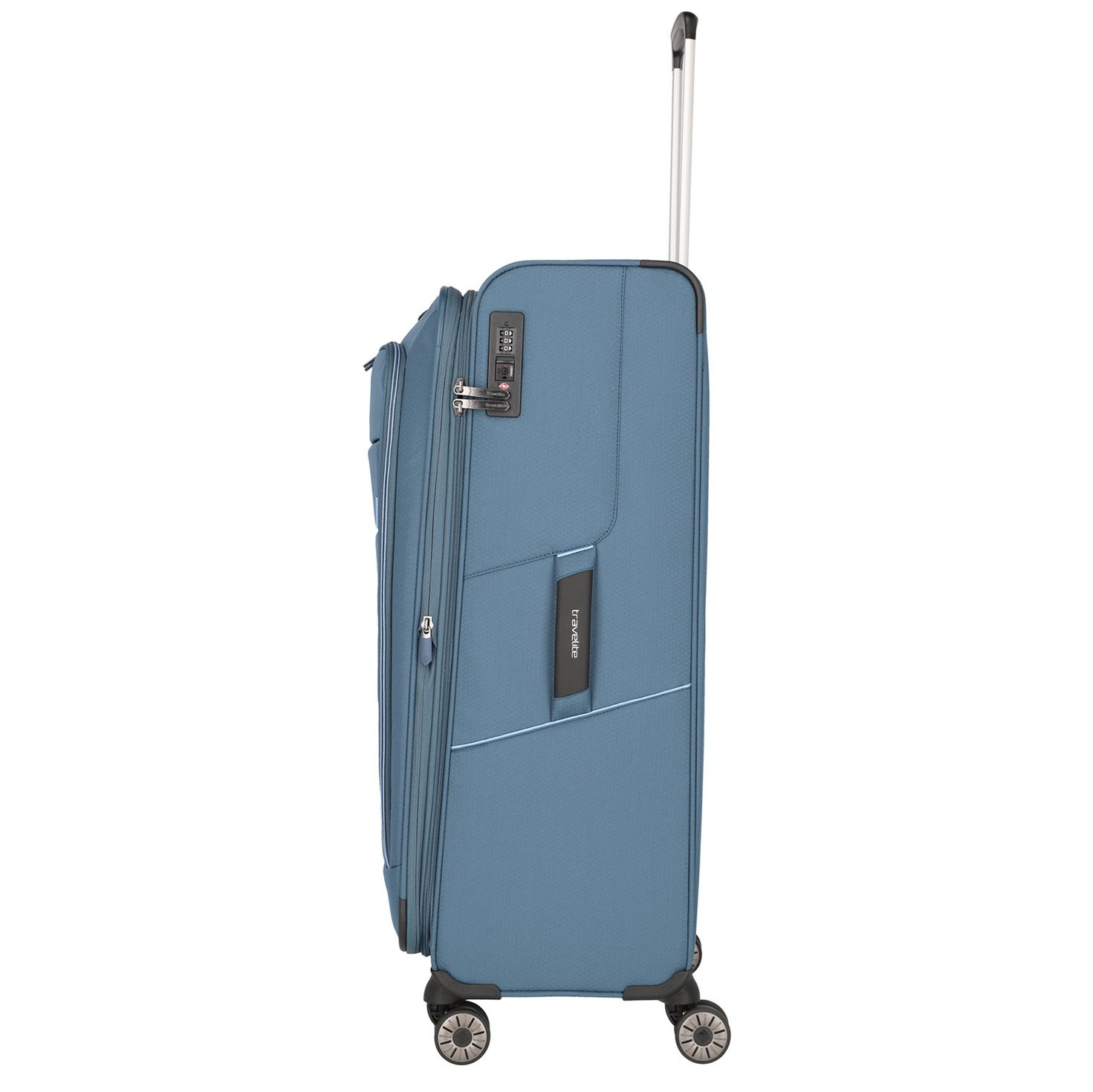 Travelite Skaii 4 Wheel Trolley L Expandable blue