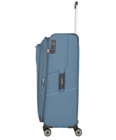 Travelite Skaii 4 Wheel Trolley L Expandable blue