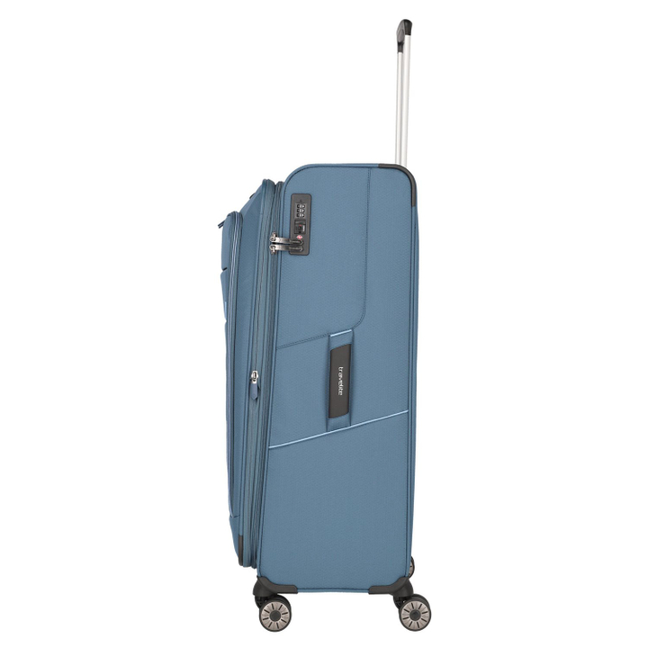 Travelite Skaii 4 Wheel Trolley L Expandable blue