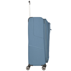 Travelite Skaii 4 Wheel Trolley L Expandable blue