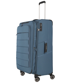 Travelite Skaii 4 Wheel Trolley L Expandable blue