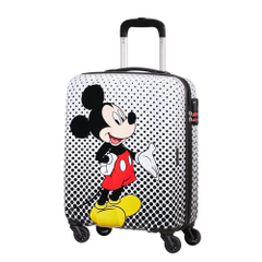 American Tourister Disney Legends Spinner 55 Alfatwist 2.0 mickey mouse polka dot