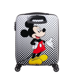 American Tourister Disney Legends Spinner 55 Alfatwist 2.0 mickey mouse polka dot