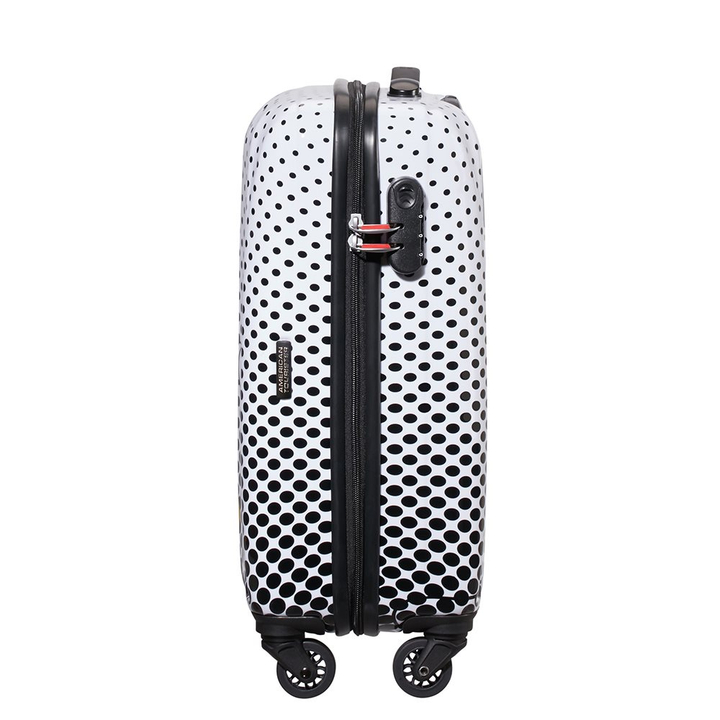 American Tourister Disney Legends Spinner 55 Alfatwist 2.0 mickey mouse polka dot