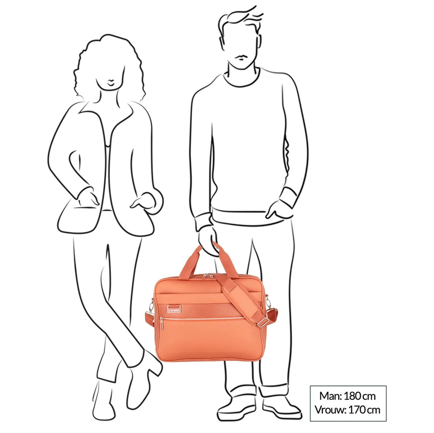 Travelite Miigo Boardbag copper/chutney