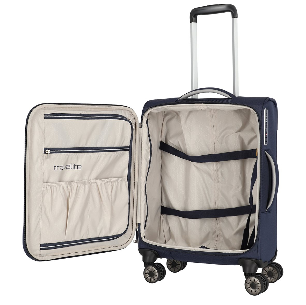 Travelite Miigo 4 Wheel Cabin Trolley S navy/outerspace